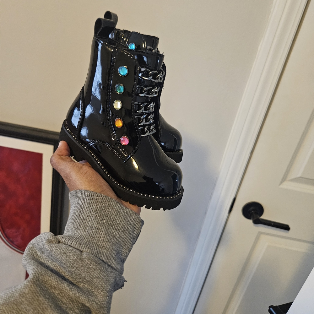 Kurt Geiger Patent Leather Boots